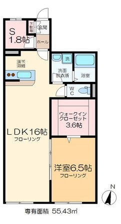 ＳＤコートの物件間取画像